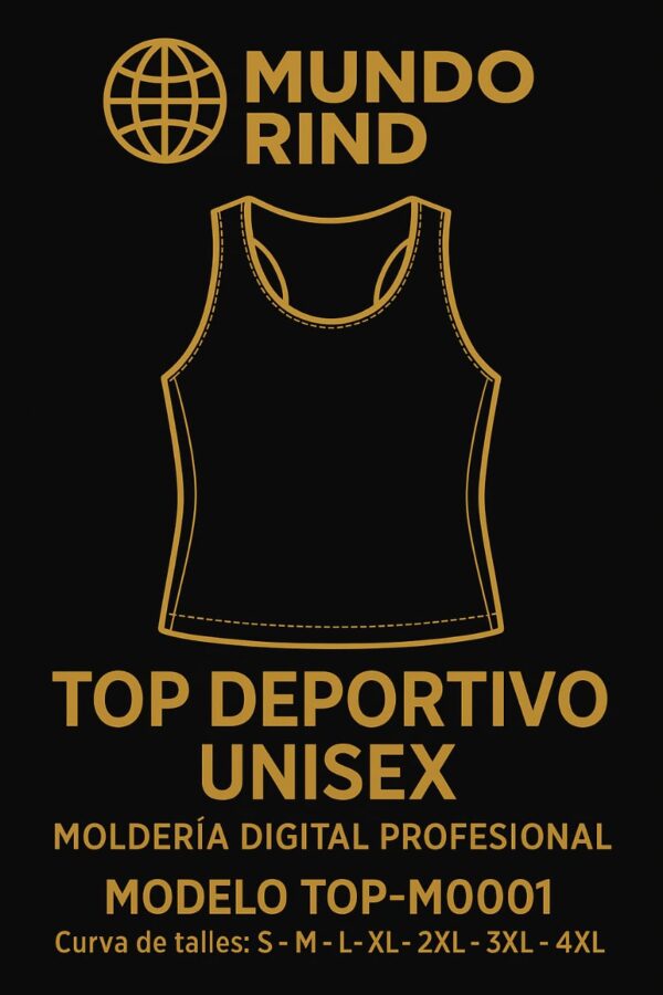 TOP DEPORTIVO UNISEX
