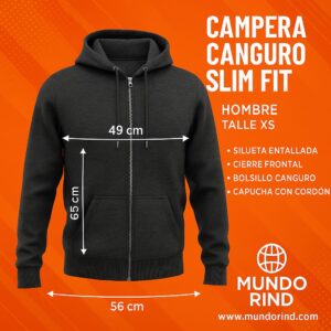 CAMPERA CANGURO SLIM FIT