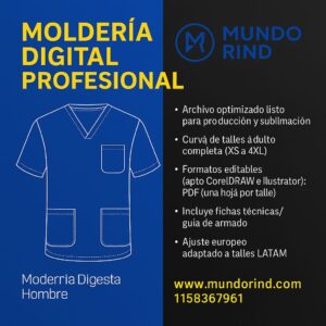 CAMISA MEDICA DE HOMBRE