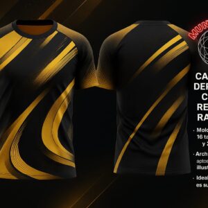 CAMISETA DEPORTIVA CUELLO REDONDO