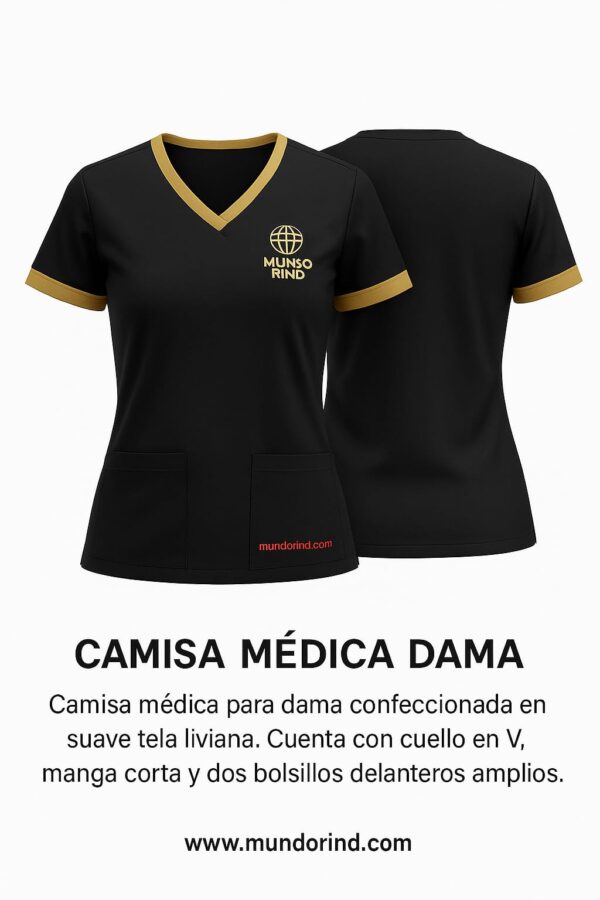 CAMISA MEDICA DAMA