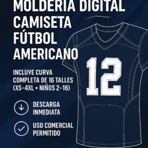 CAMISETA FUTBOL AMERICANO