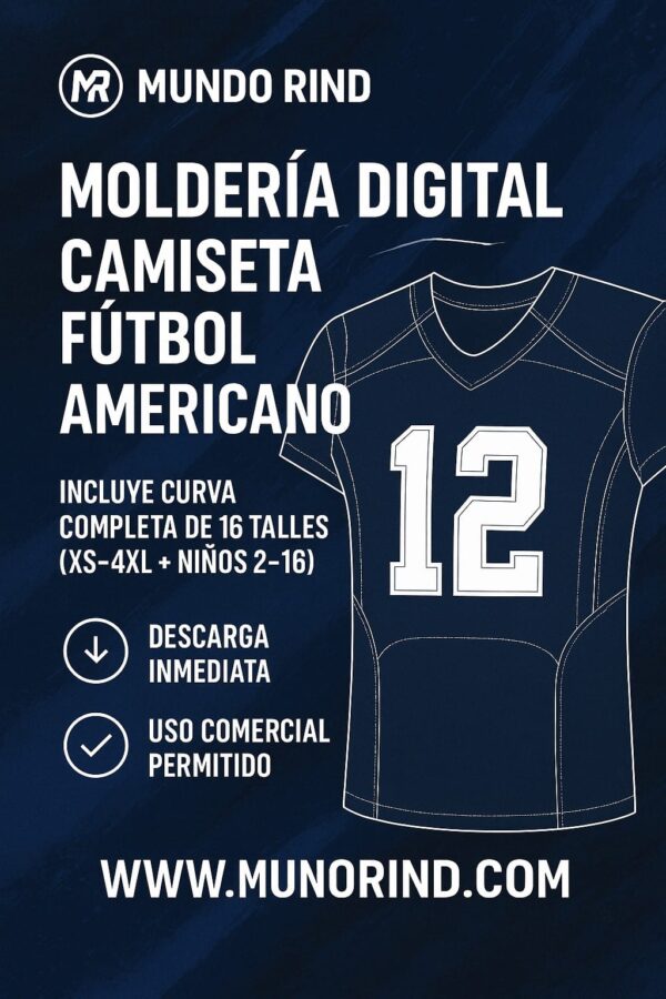 CAMISETA FUTBOL AMERICANO