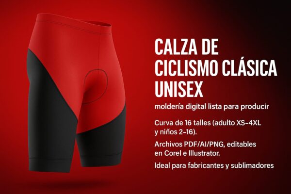 CALZA CICLISMO UNISEX