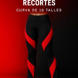 CALZA RECTA CON RECORTE