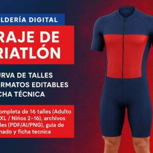 TRAJE DE BAÑO TRIATLON
