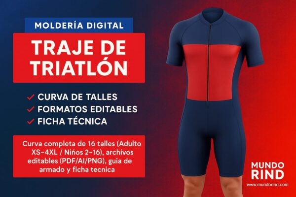 TRAJE DE BAÑO TRIATLON