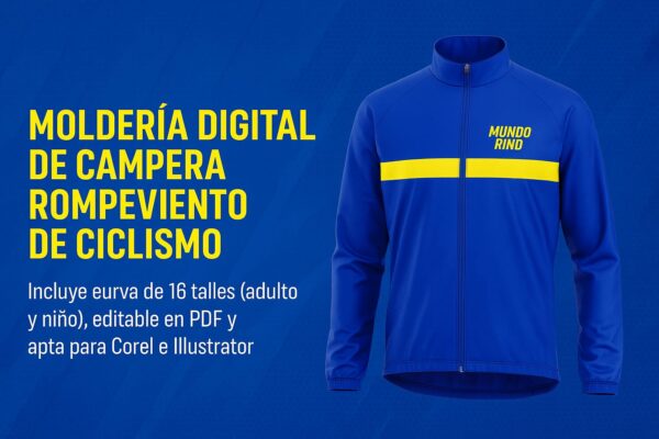 CAMPERA ROMPEVIENTO CICLISTA