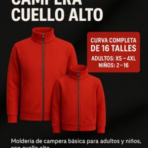 CAMPERA CUELLO ALTO