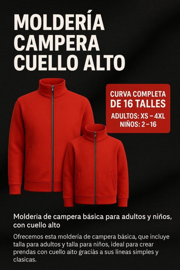 CAMPERA CUELLO ALTO