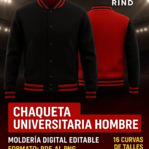 CHAQUETA UNIVERSITARIA HOMBRE