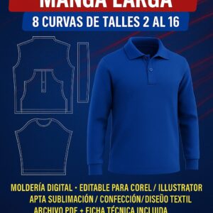 CHOMBA MANGAS LARGAS NIÑO