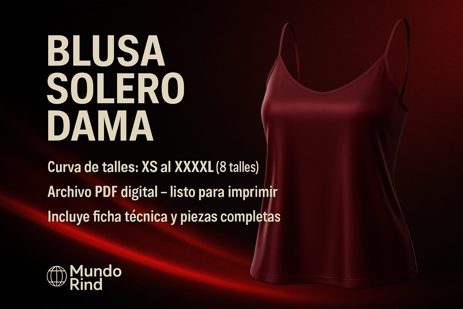 BLUSA SOLERO DAMA
