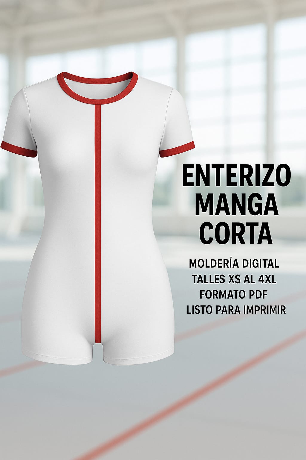 ENTERIZO MANGAS CORTA DAMA